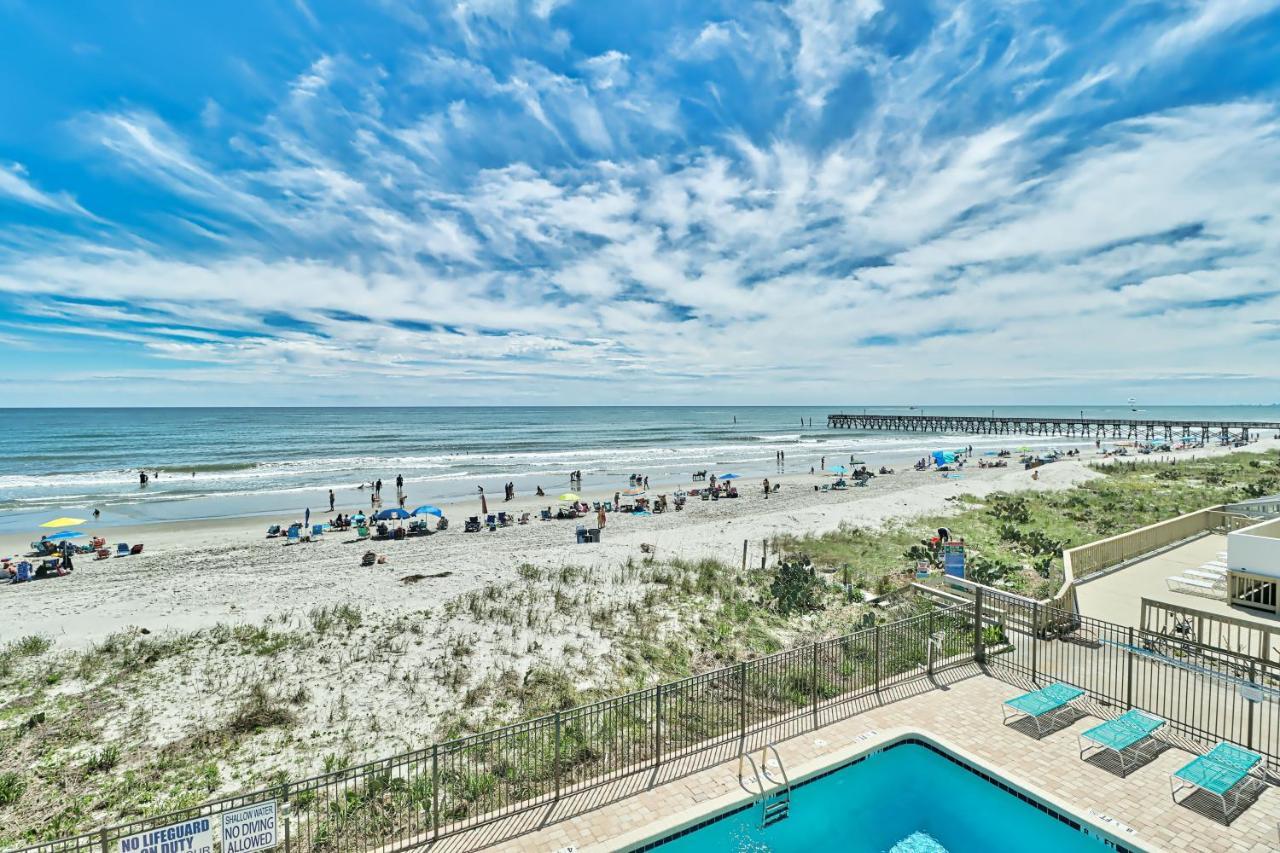 Direct Ocean Front 3Br 3Ba Beach Front Myrtle Beach Esterno foto