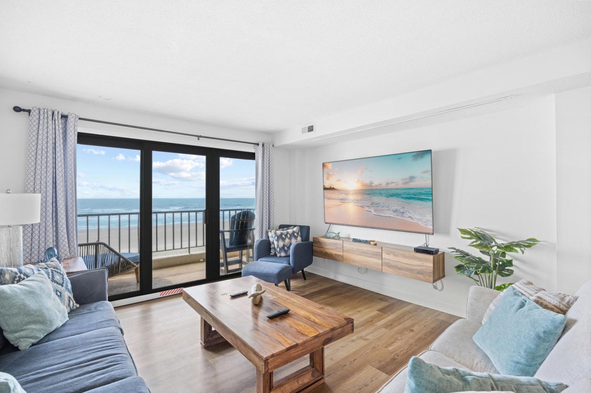 Direct Ocean Front 3Br 3Ba Beach Front Myrtle Beach Esterno foto